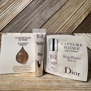 UPDATED** Dior Sample Bundle including Super Potent Eye Serum - 5 ml
